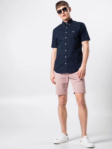 GANT Comfort fit Button Up Shirt in Blue