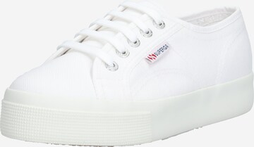 Sneaker bassa di SUPERGA in bianco: frontale