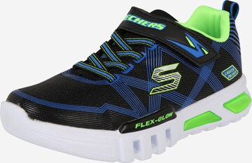 SKECHERS Σνίκερ 'Flex Glow' σε μαύρο: μπροστά