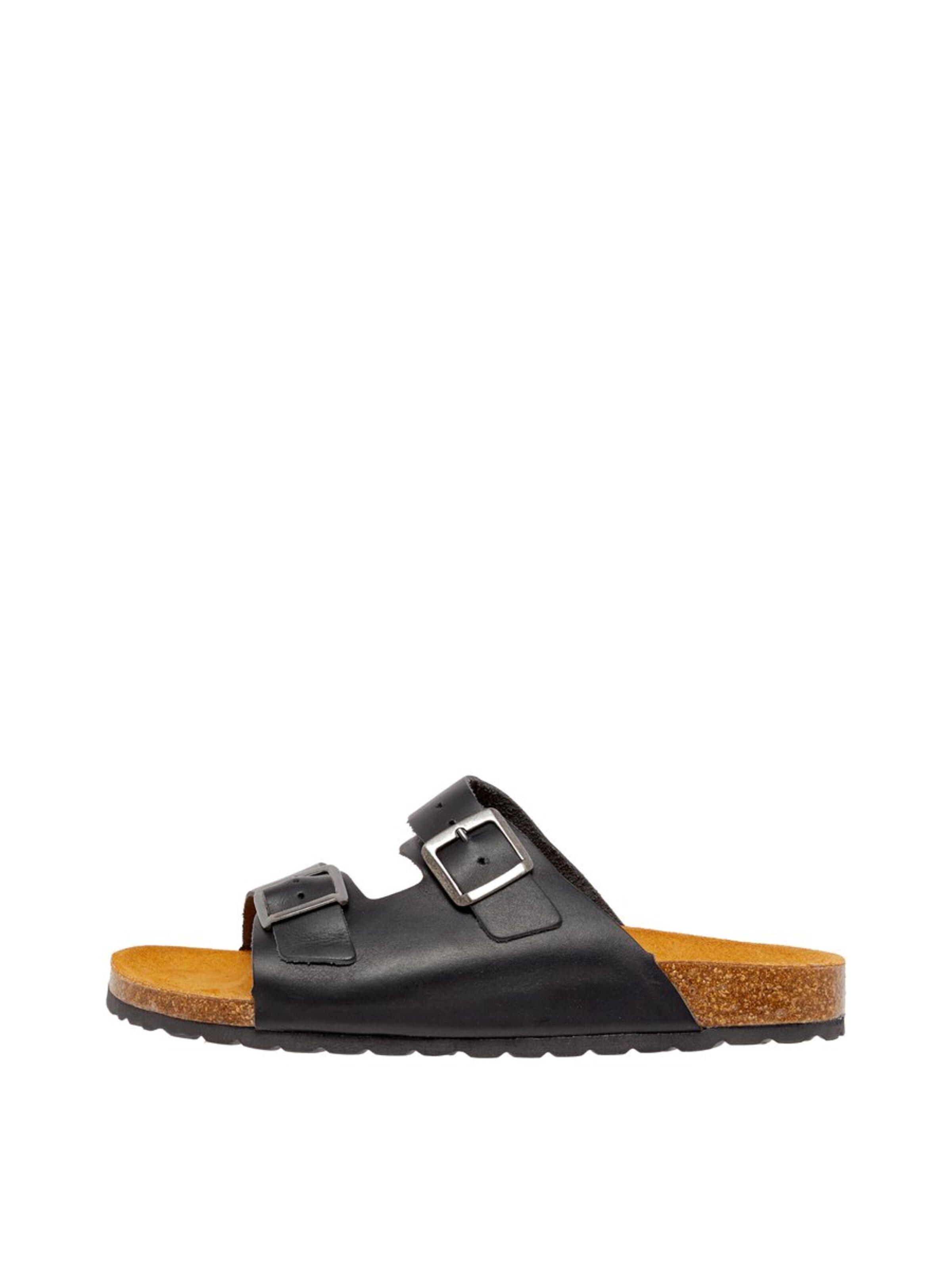 Bianco - Muiltjes in de kleur Zwart