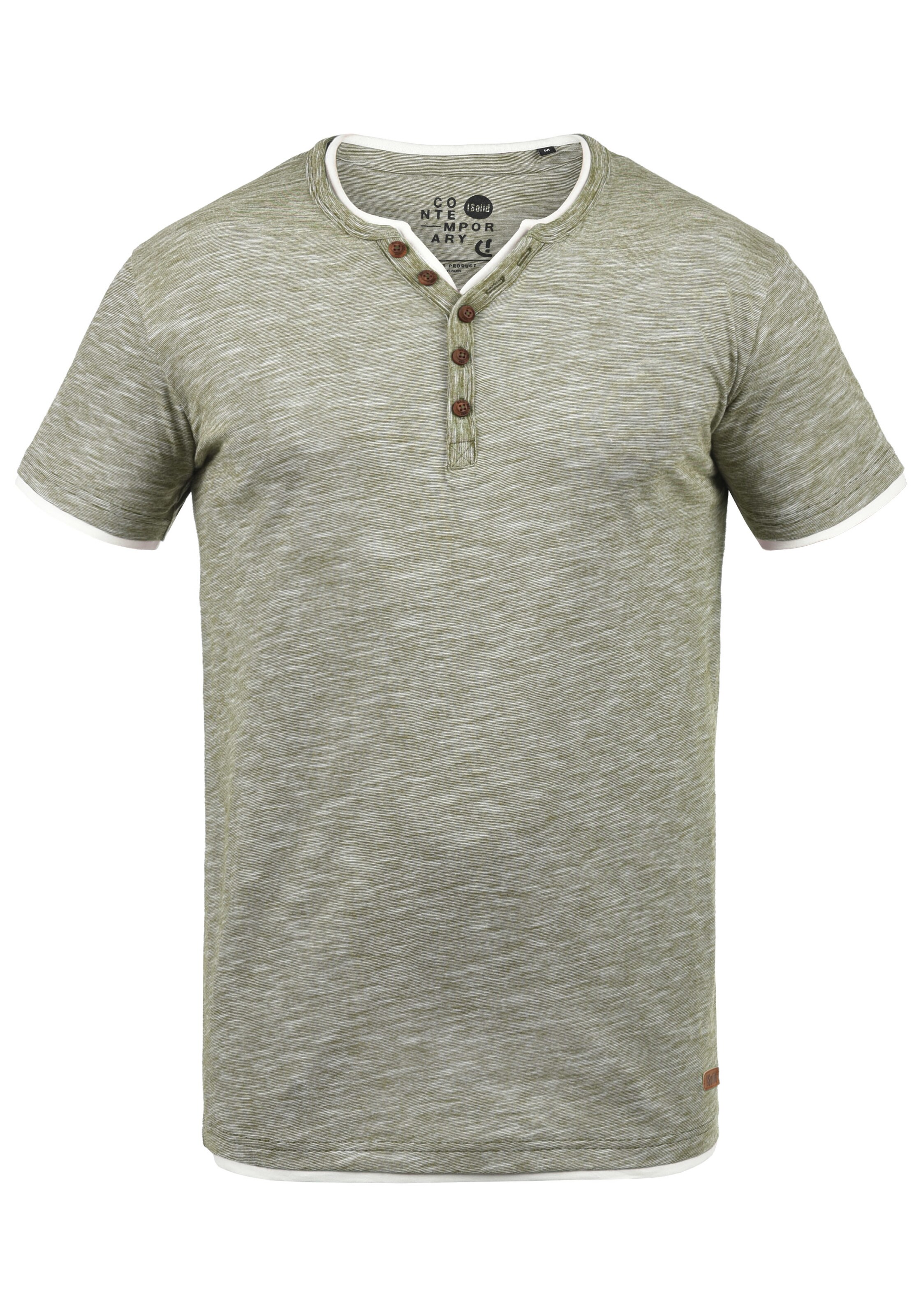!Solid - Camisa 'Digos' em verde: frente