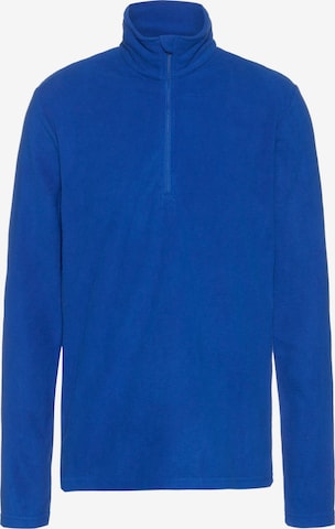 CMP Fleeceshirt in Blau: front