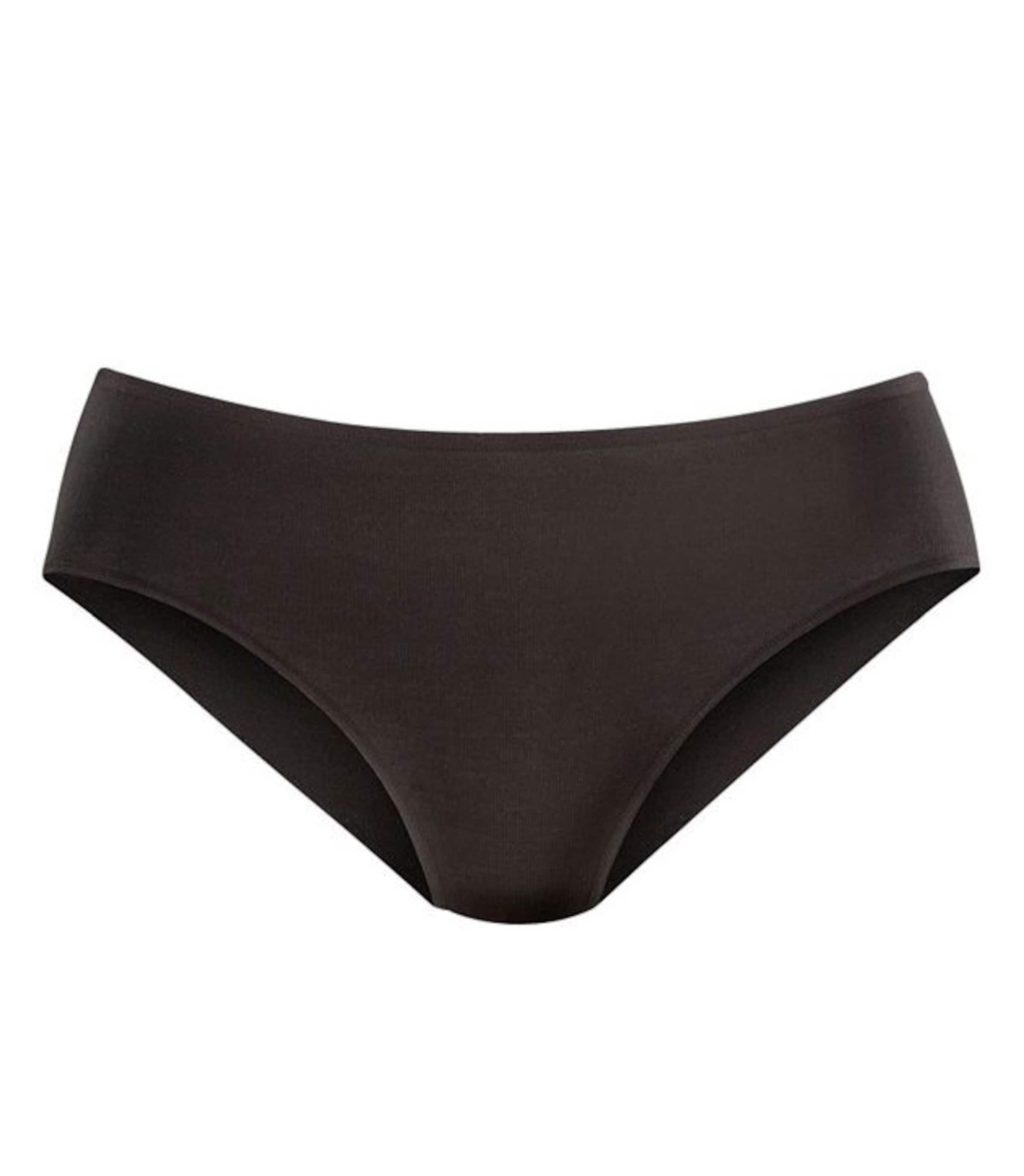 LASCANA Boyshorts in Black: front