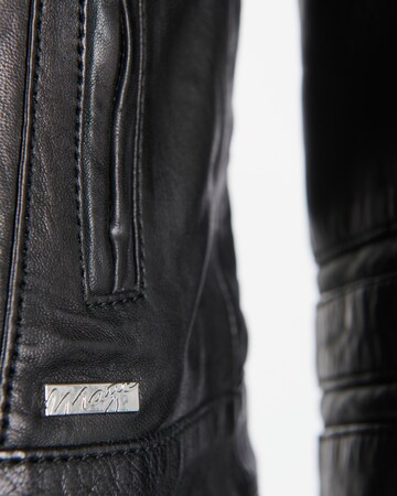 Maze Lederjacke 'Nebraska' in Schwarz