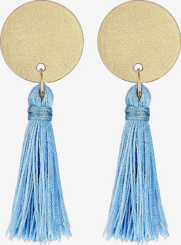 Boucles d'oreilles ELLI en bleu