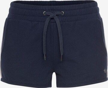 OCEAN SPORTSWEAR Regular Ocean Sportswear Sweatshorts in Blau: predná strana