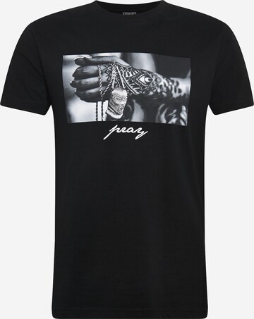 MT Men Shirt 'Pray' in Black: front