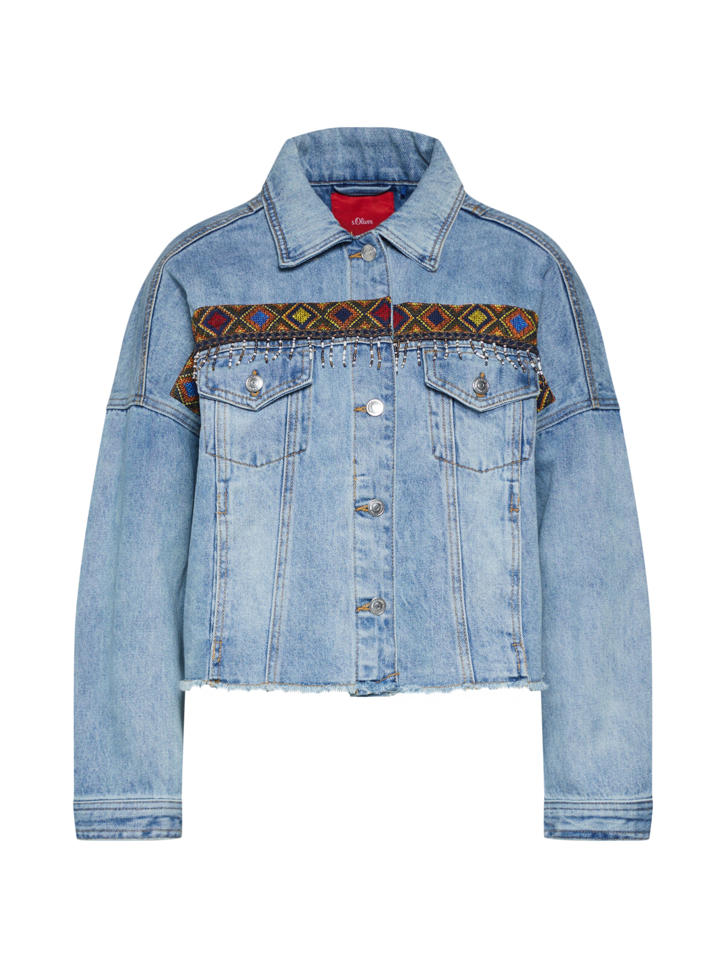 s.Oliver - Jeansjacke in blue denim