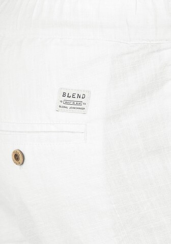 BLEND Regular Hose 'Bones' in Weiß