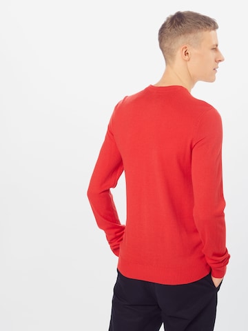 BLEND Sweater in Red: back