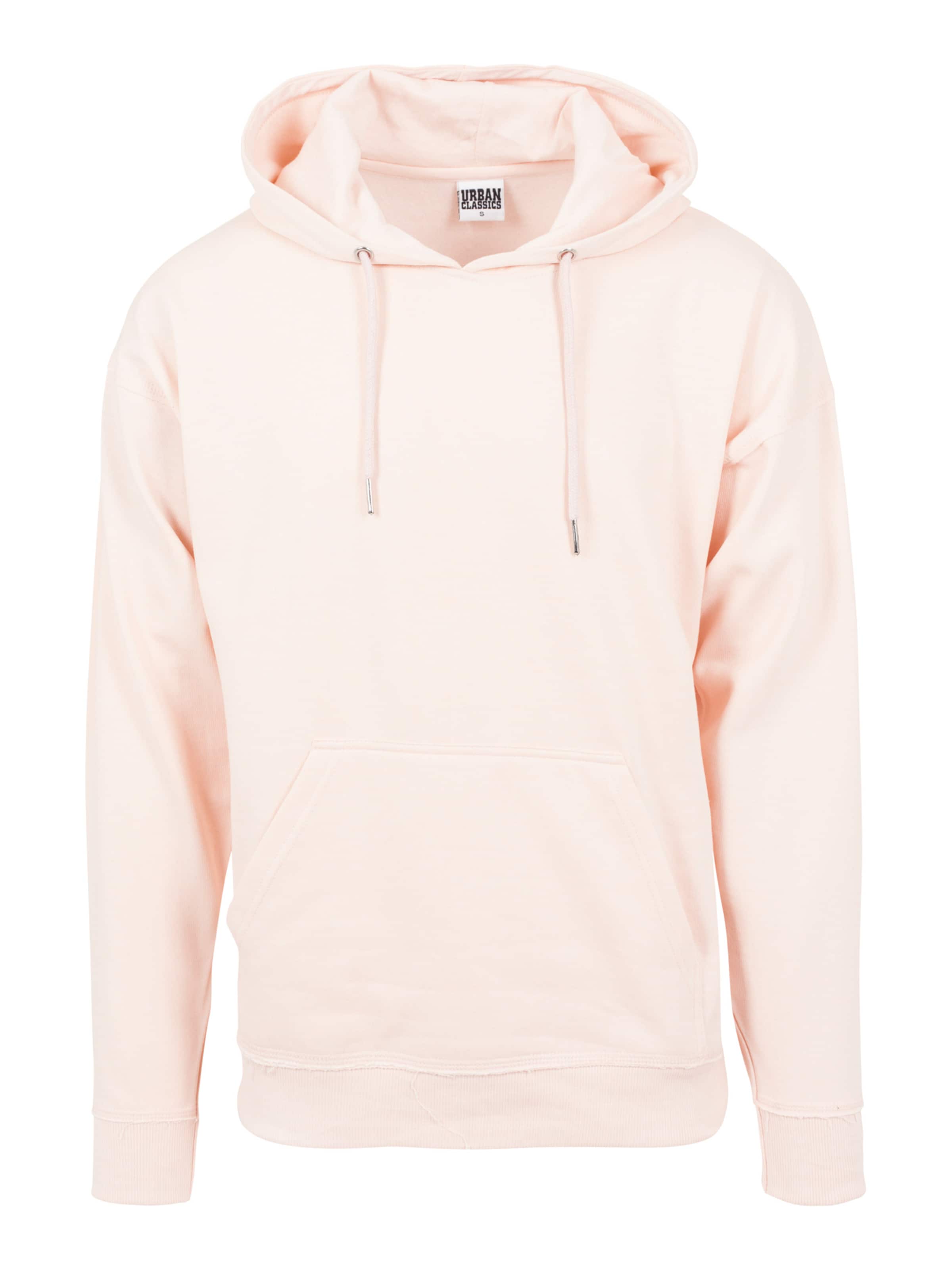 Urban Classics Sweatshirt in Roze: voorkant