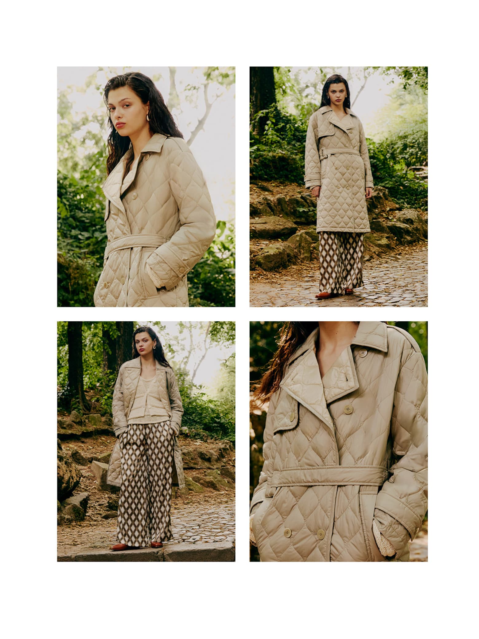 Silvia A - Beige Coat Look