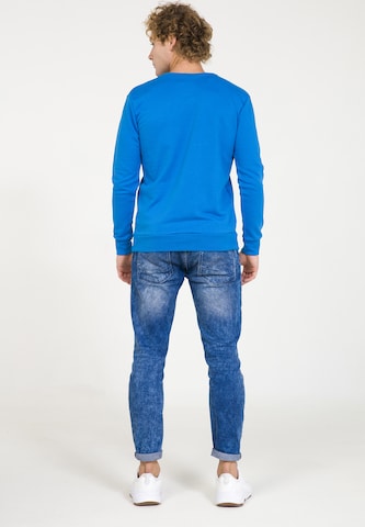 PLUS EIGHTEEN Sweatshirt in Blau