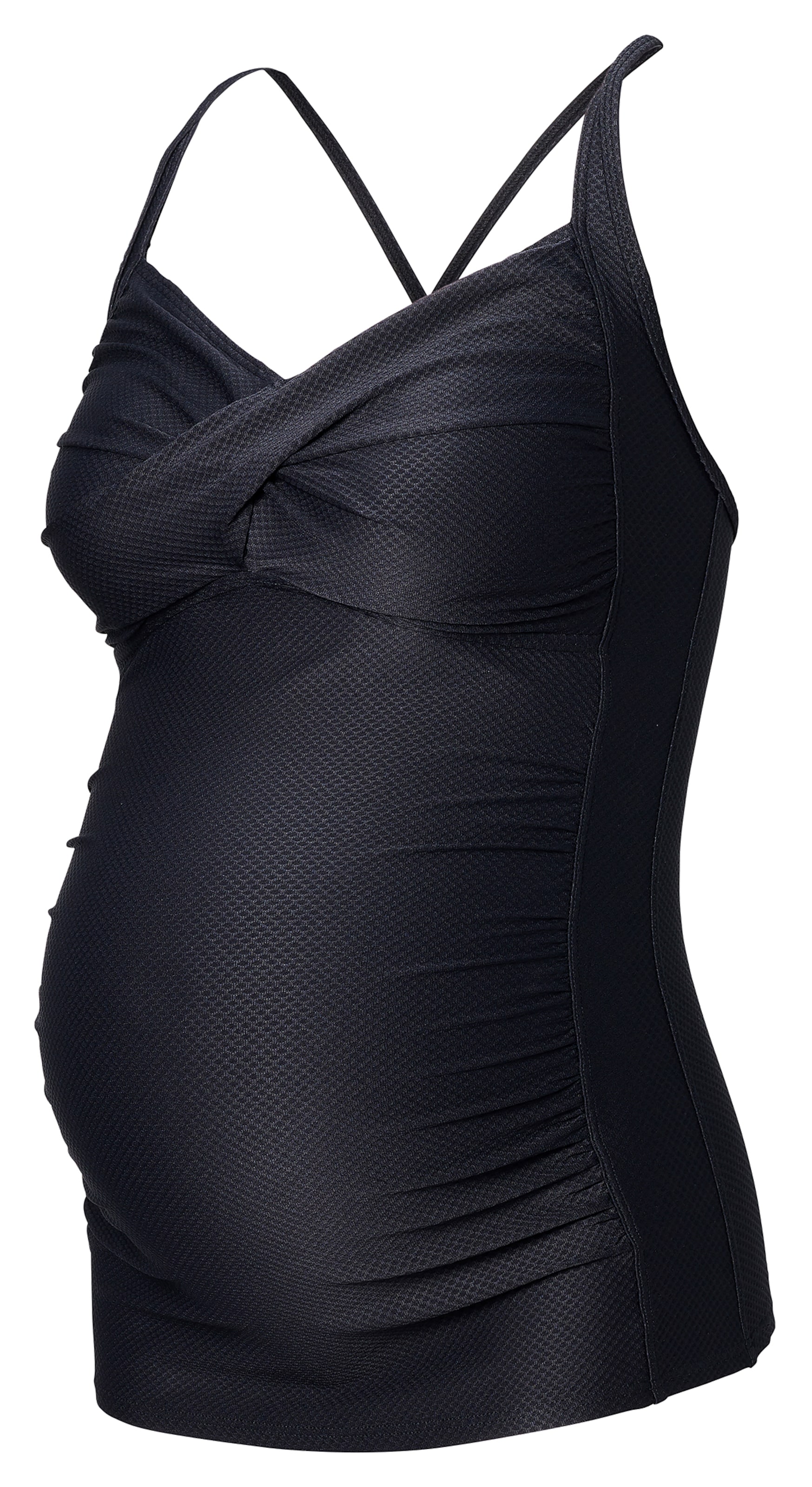 Noppies Bandeau Tankinitop 'Maui' in Zwart: voorkant