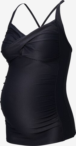 Fascia Top per tankini 'Maui' di Noppies in nero: frontale