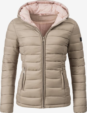 MARIKOO Performance Jacket in Beige: front