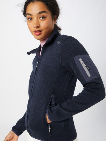 CMP Athletic Fleece Jacket in Blue