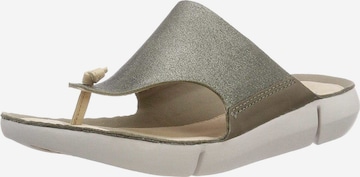 CLARKS Teenslipper in Goud: voorkant