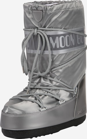 MOON BOOT Snowboots 'Glance' in Zilver: voorkant