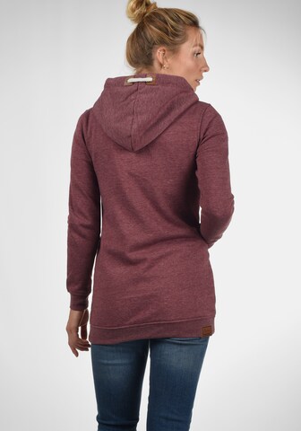 DESIRES Zip-Up Hoodie 'Vicky Straight-Zip' in Red