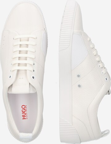 HUGO Sneaker 'Zero Tenn' in Weiß: bočná strana