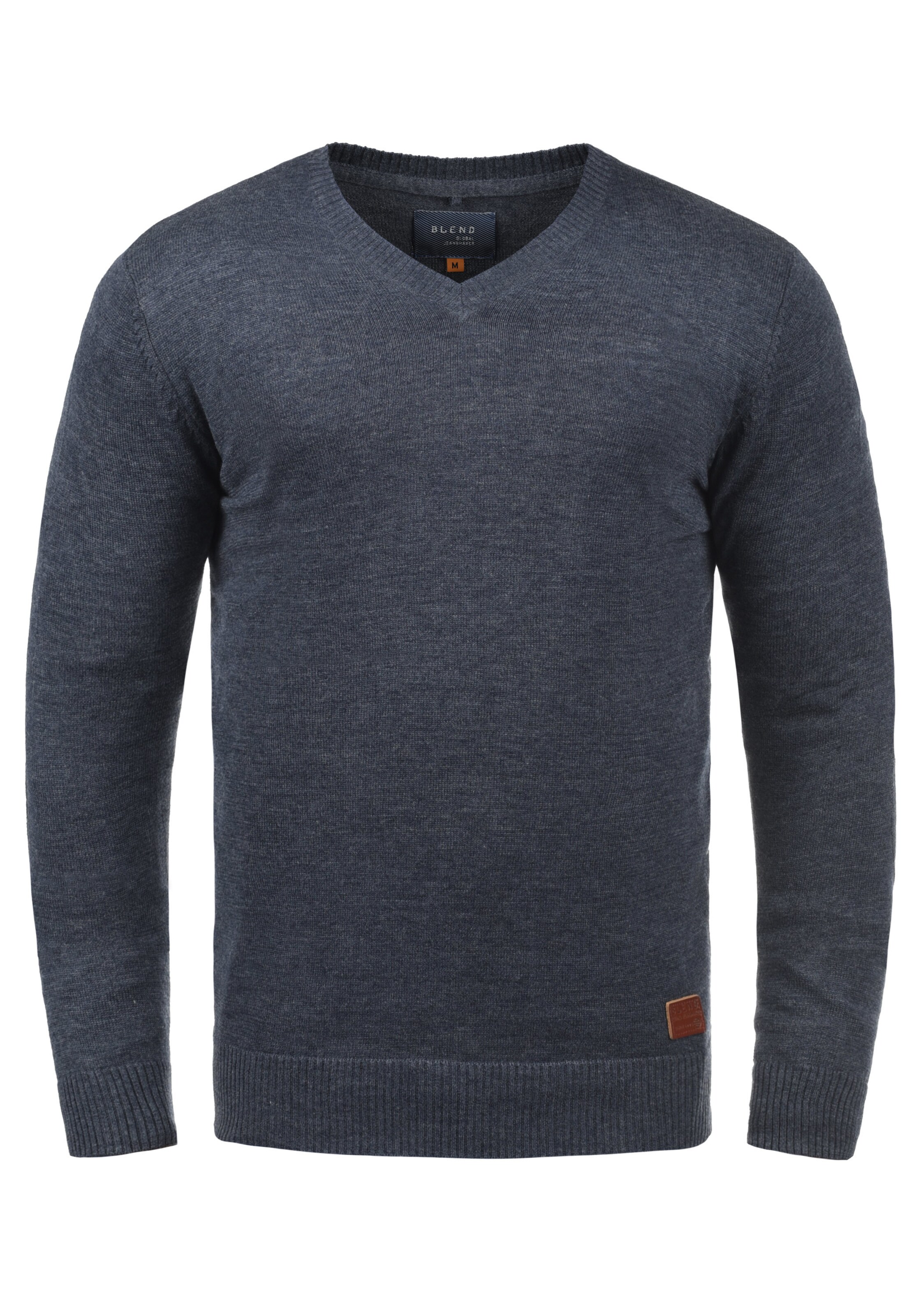 Pull-over 'Lasse' BLEND en bleu : devant