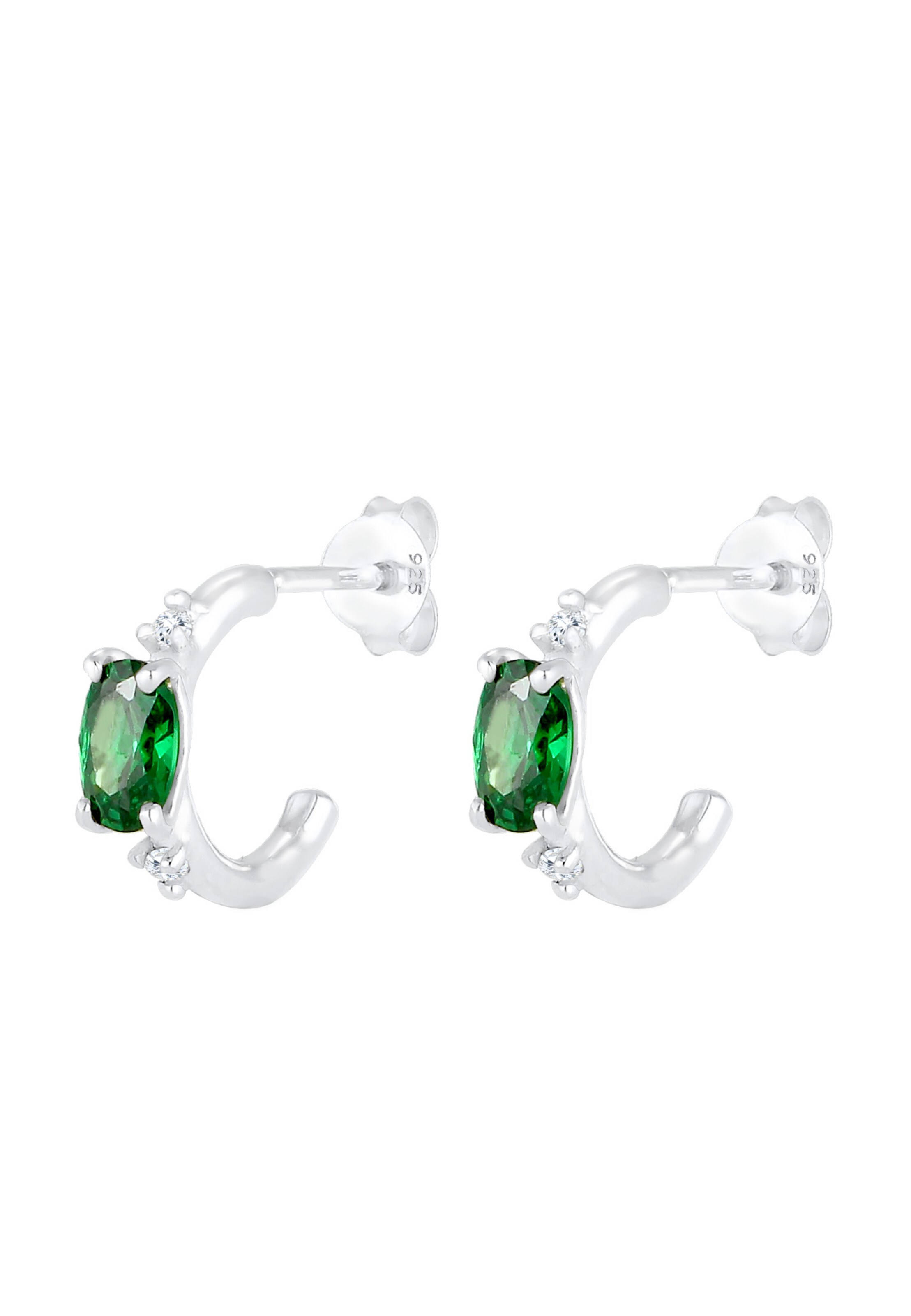 ELLI Oorbellen in Zilver: voorkant