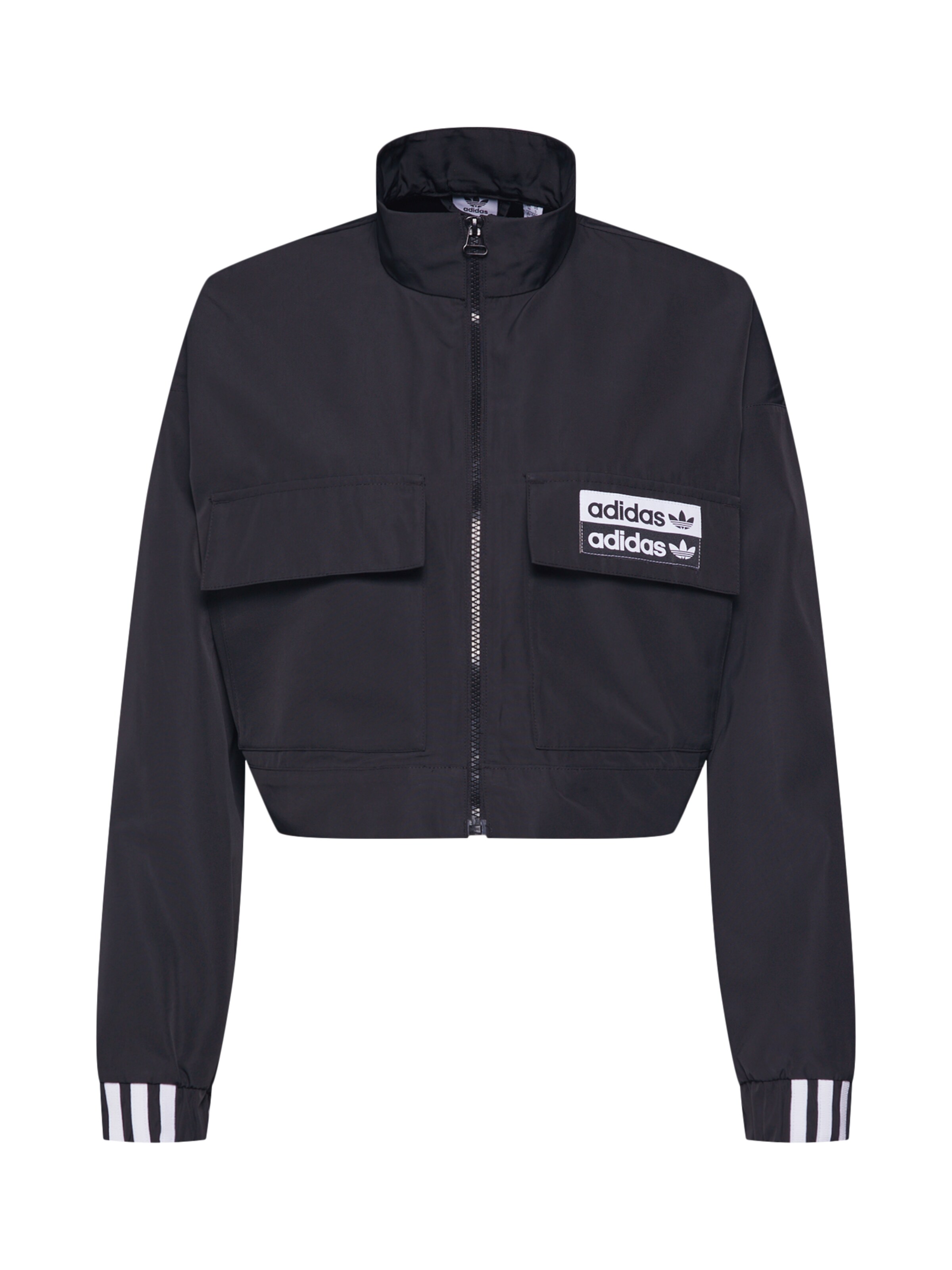 ADIDAS ORIGINALS - Tussenjas 'TRACK TOP' in de kleur Zwart