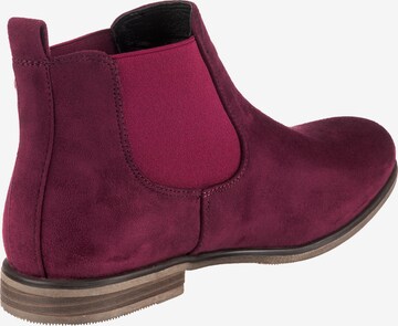 Rieker Chelsea Boot in Rot