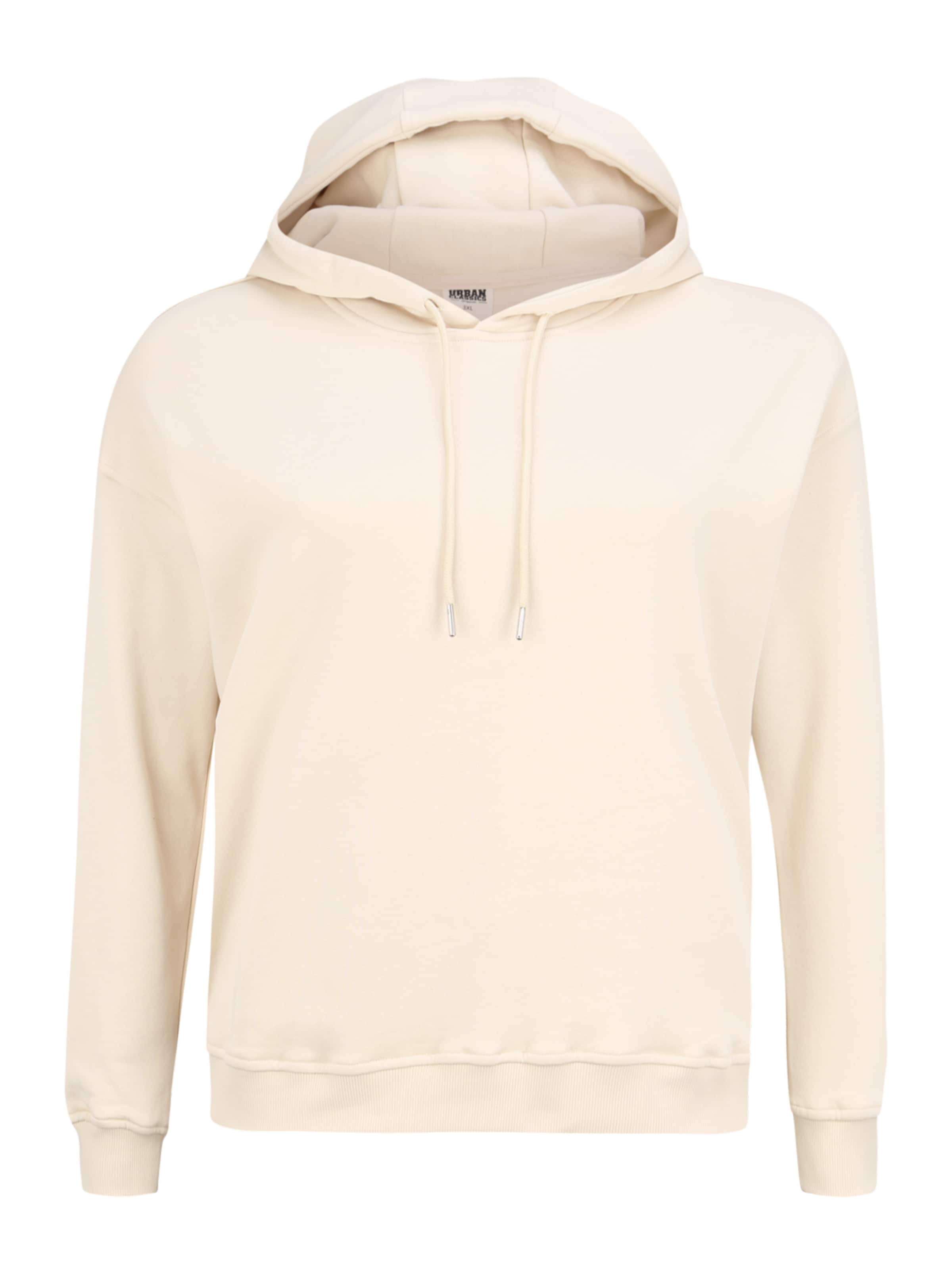 Urban Classics Sweatshirt in Beige: front