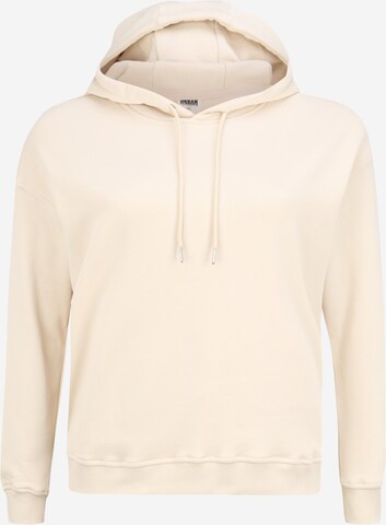 Urban Classics Sweatshirt in Beige: voorkant