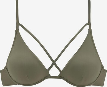 Top per bikini di LASCANA in verde: frontale