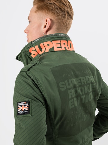 Superdry Přechodná bunda – zelená