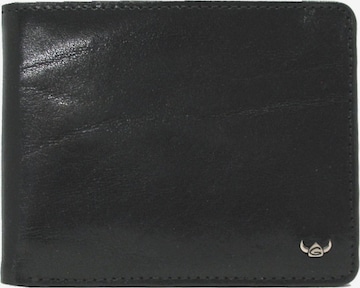 GOLDEN HEAD Wallet 'Colorado Protect' in Black: front