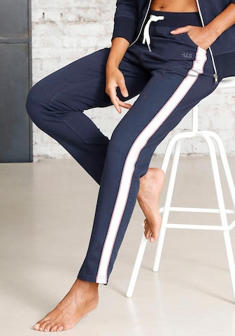 Coupe slim Pantalon H.I.S en bleu