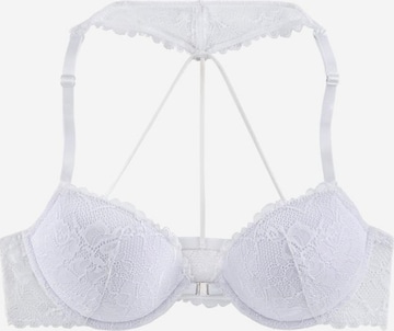 LASCANA Push-up Bra in White: front