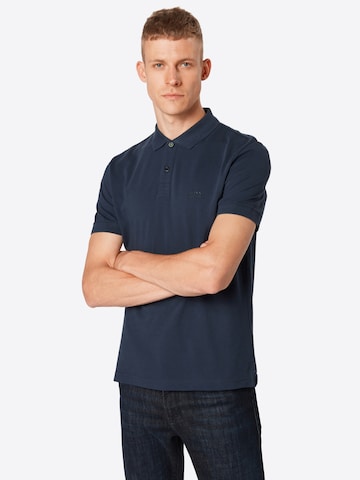 BOSS Green Shirt 'Piro' in Blauw: voorkant