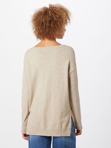 VILA Sweater 'Ril' in Beige