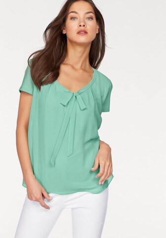 VIVANCE Blouse in Green: front