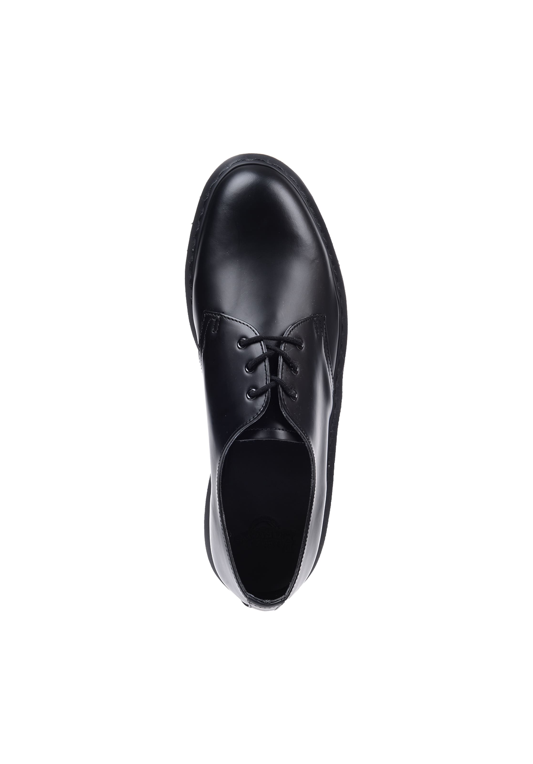 Scarpa stringata 'Mono Smooth' di Dr. Martens in nero