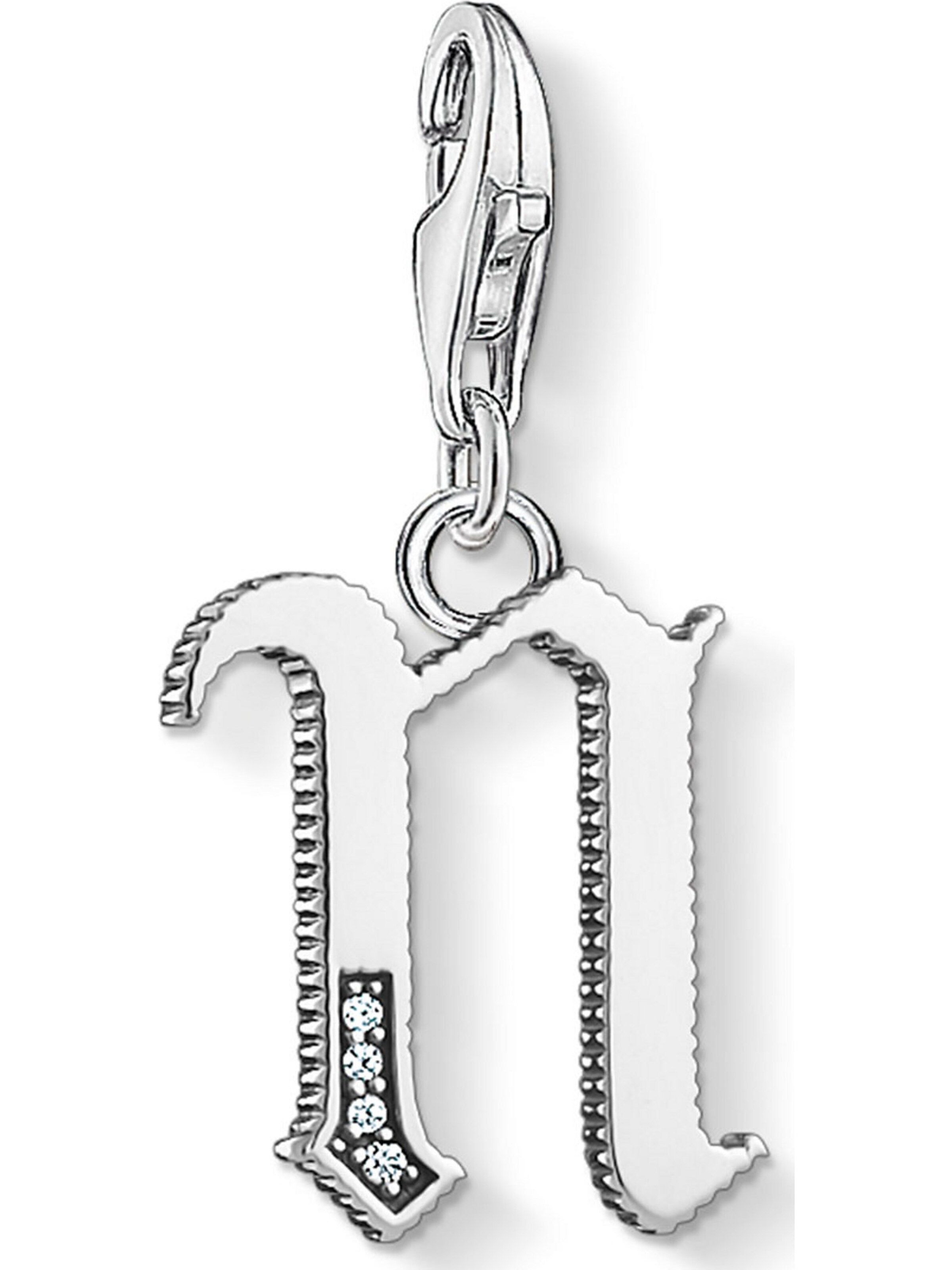 Thomas Sabo Hangers 'N' in Zilver: voorkant