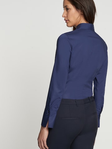 SEIDENSTICKER Blouse in Blue: back