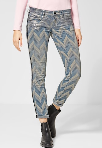 STREET ONE Skinny Jeans 'Crissi' in Gemengde kleuren: voorkant