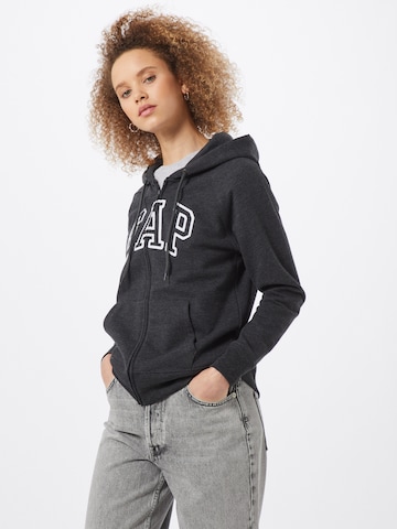 Gap Tall Sweatjacke 'FASH' in Grau: predná strana