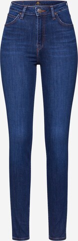 Skinny Jean 'IVY' Lee en bleu : devant