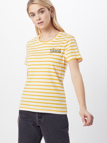 GANT T-Shirt in Weiß: predná strana