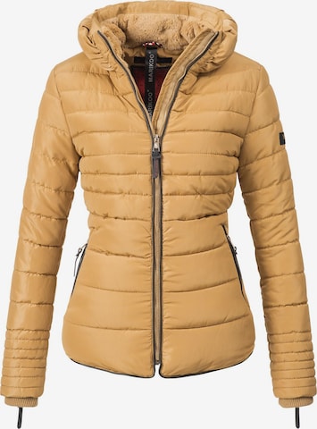 MARIKOO Winterjacke 'Amber' in Braun: predná strana