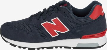 Baskets basses new balance en bleu