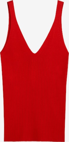 Tops en tricot 'GYMNASTI' MANGO en rouge : devant