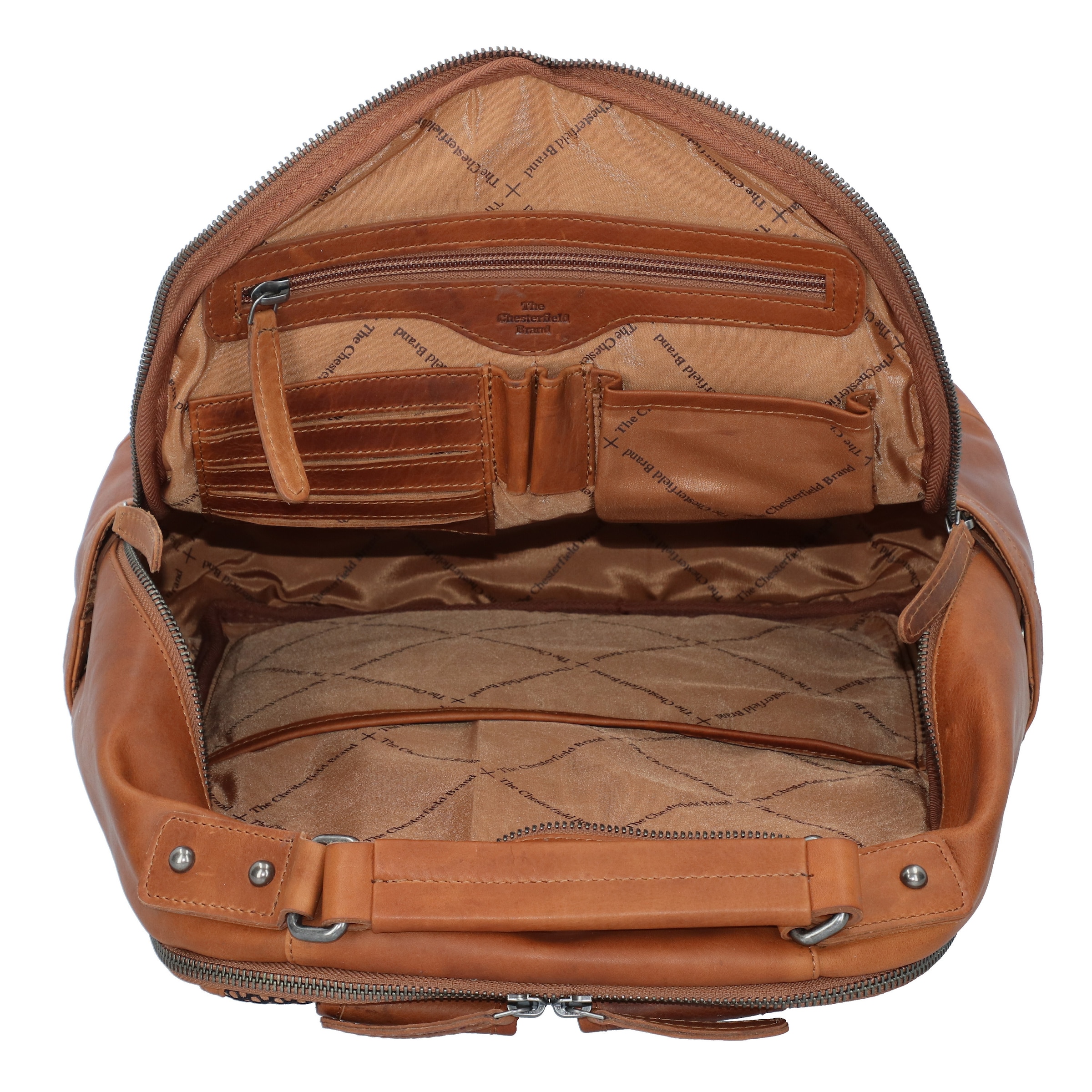 The Chesterfield Brand Backpack 'Austin' in Brown